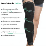 FitFlex - Soportes de compresión para rodillas y piernas de 360°