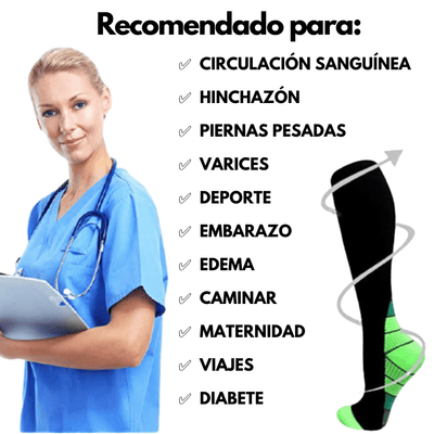 FitCompres - Medias de Compresión Tallas Grandes